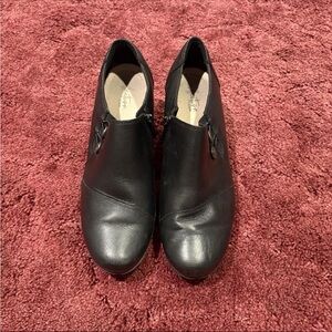 Clarks Black Ankle Booties